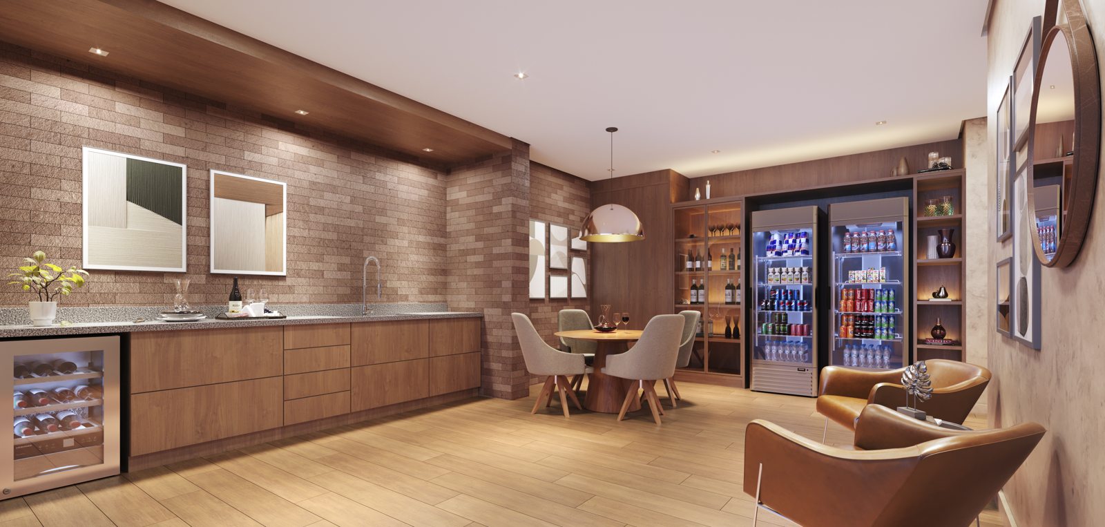 Wine bar do Boa Vista Residence