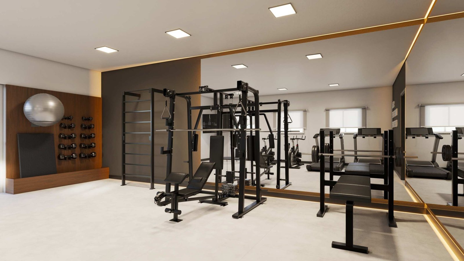 Academia do Green Life Residence