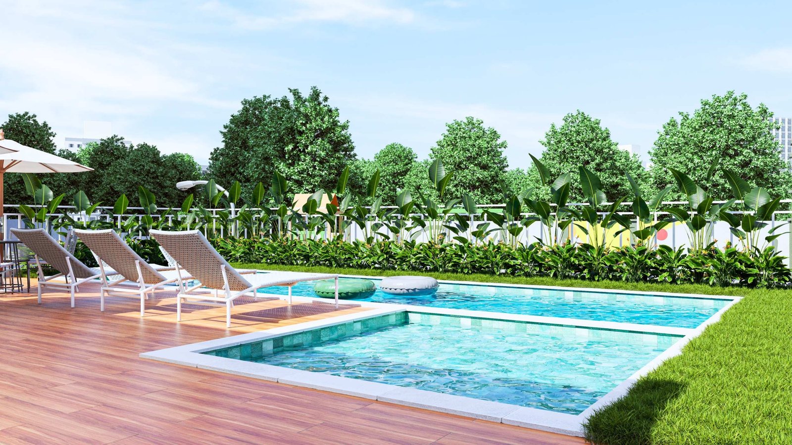 Piscina do Green Life Residence