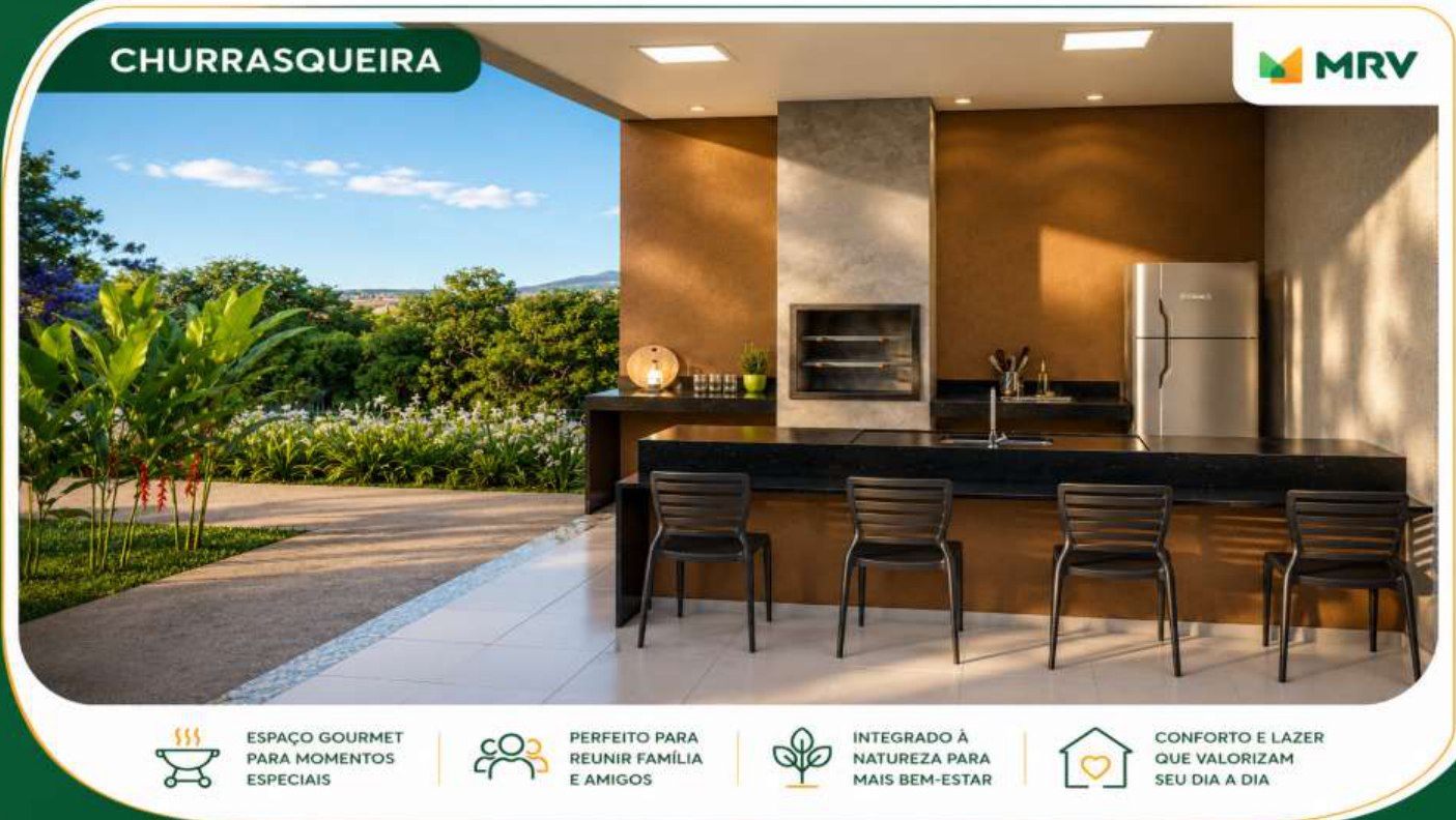 Churrasqueira do Residencial Lago de Davos