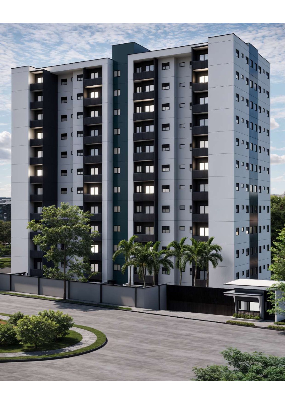 Fachada do Oregon Residencial