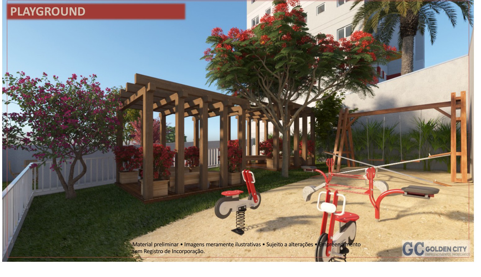 Playground do Residencial Santa Mônica