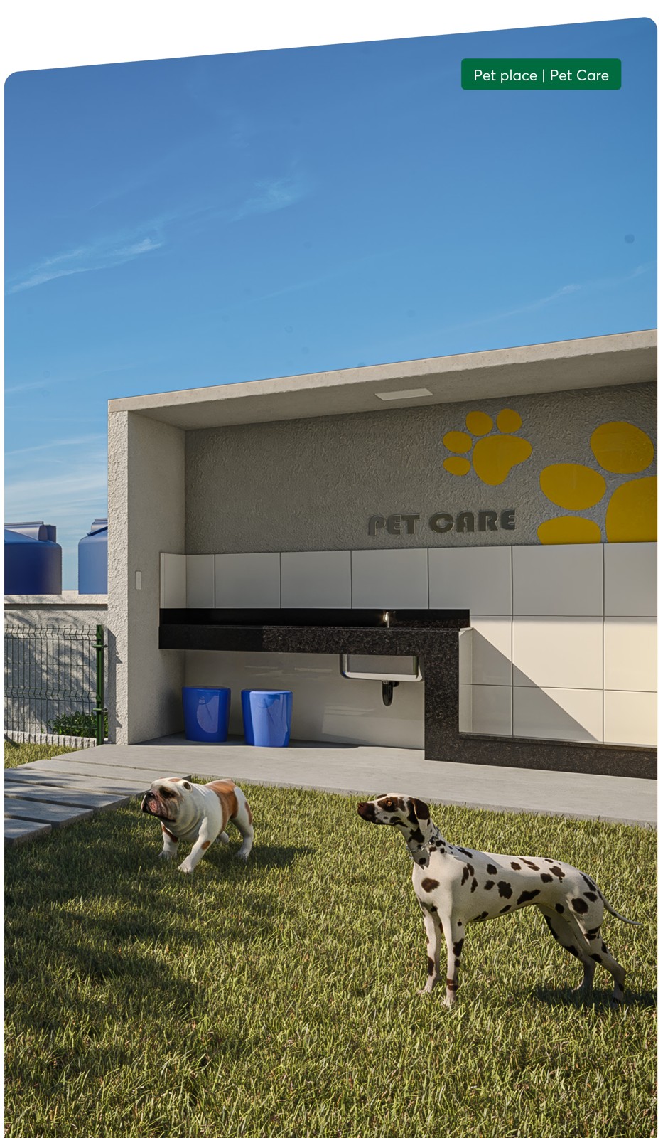 Pet place do Residencial Solar dos Eucaliptos