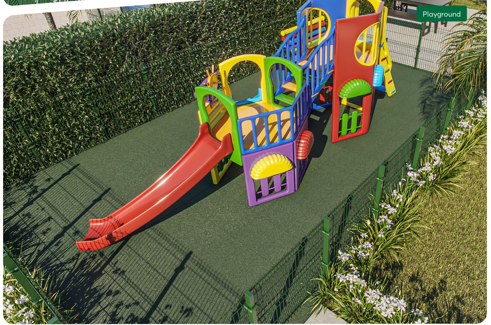 Playground do Residencial Solar dos Eucaliptos