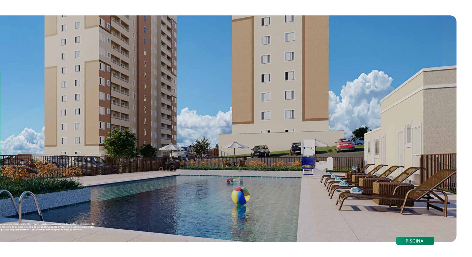 Piscina do Residencial Veredas